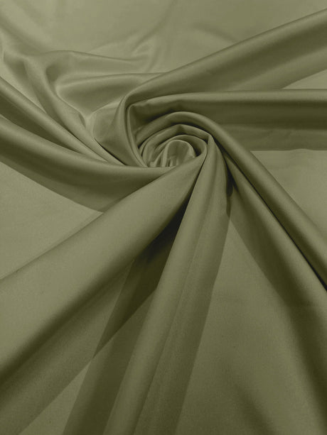 Dull Stretch Lamour Satin Polyester Fabric - Matte Satin, 58" Width (1 Yard)