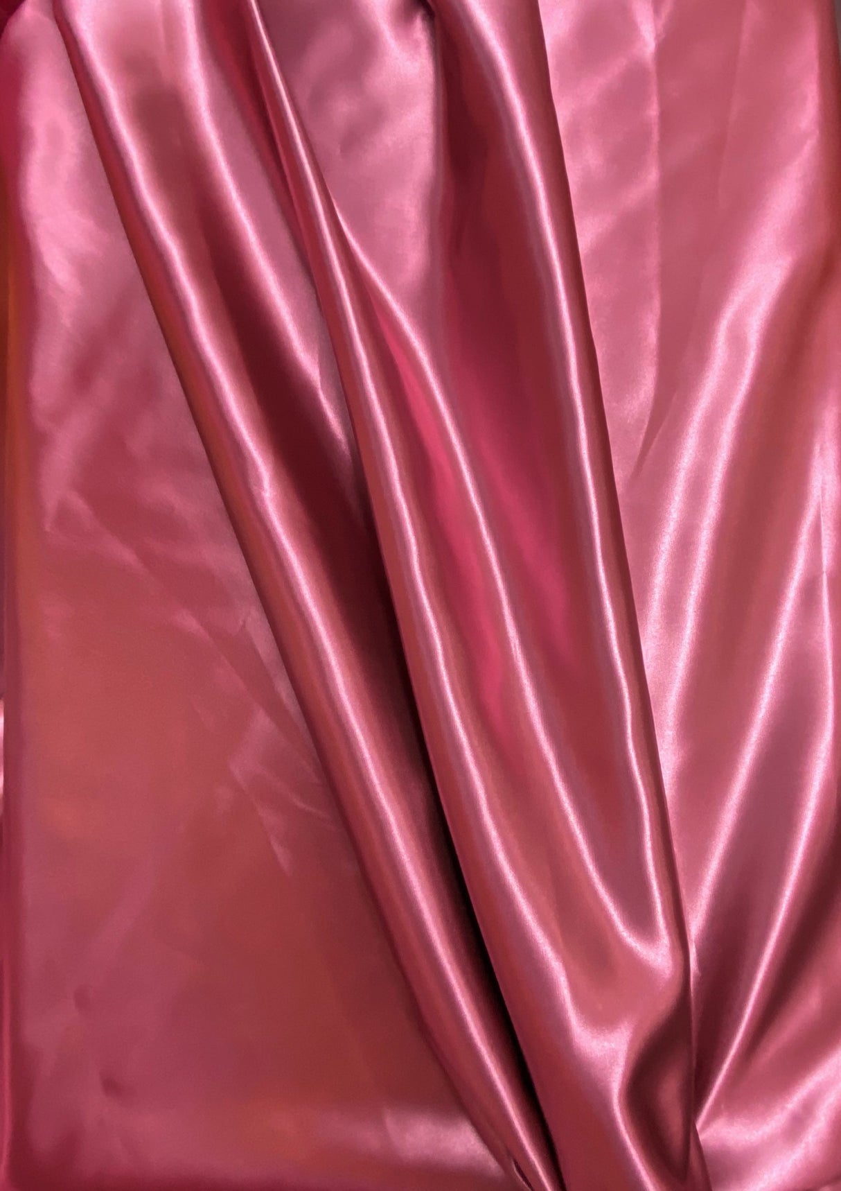 Mauve Bridal Satin Fabric - Mauve, 58"-60" Width (1 Yard)