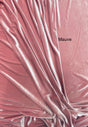 Mauve Stretch Velvet Fabric - Mauve, 58"-60" Width