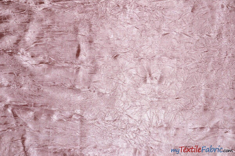 Silky Crush Satin Polyester Fabric - Crushed Charmeuse Satin, Multiple Colors, 54" Width (1 Yard)