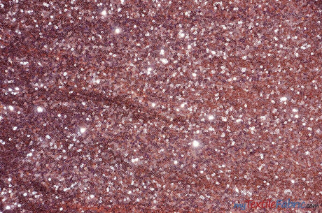 Glitz Mesh Sequins Polyester Fabric - 3Mm Glitter Sequins, 52" Width, Multiple Colors (1 Yard)