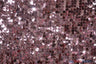 New York Dazzle Polyester Sequins Fabric - 6Mm Sequins, Semi Solid Mesh Sheer Background, 52" Width, Multiple Colors (1 Yard)