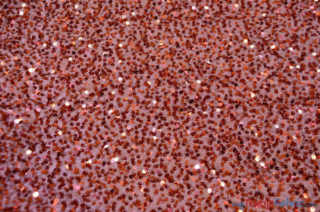 Glitz Sequins Taffeta Polyester Fabric - Raindrop Sequins, 54" Wide (1 Yard)