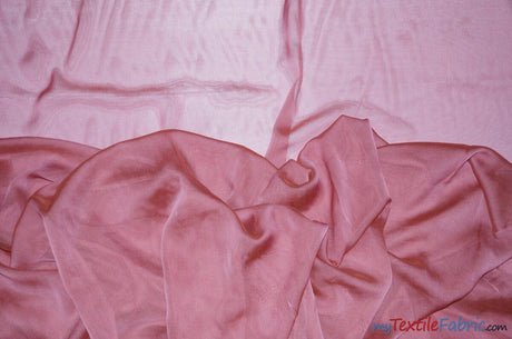 Two Tone Chiffon Polyester Fabric - Iridescent Sheer, 58/60" Width, Multiple Colors (Yards, Bolts, Sample Swatch)