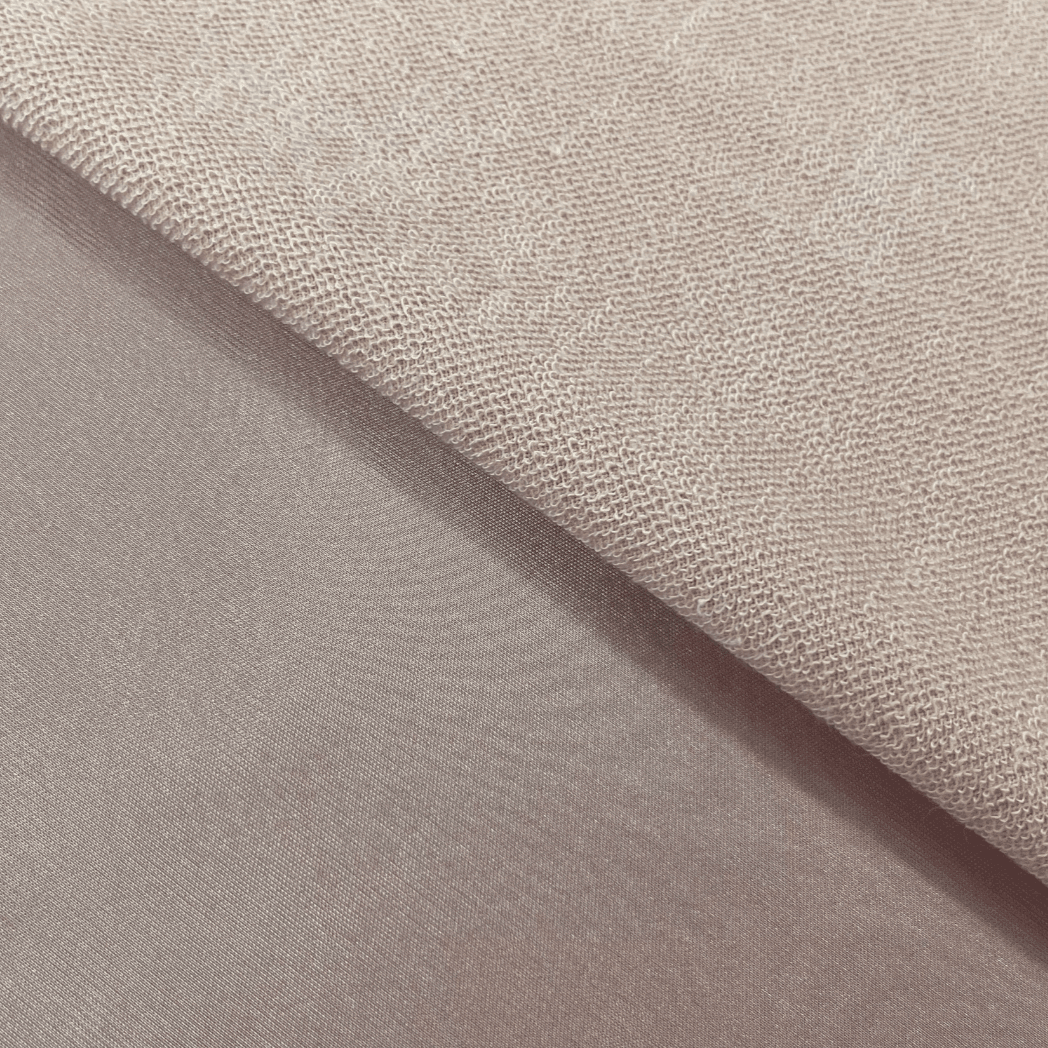 Satin Terry Polyester Fabric