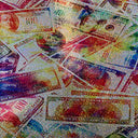 Hologram Stretch Polyester Spandex Fabric