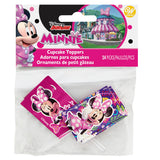 Wilton Disney Junior Minnie Mouse Cupcake Toppers, 24-Count