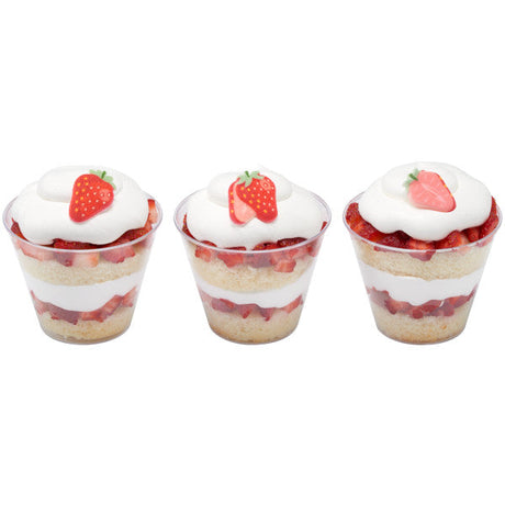 Strawberries Dec-Ons Sugar Edible Decorations 12ct
