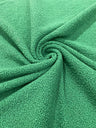 Mechanical Sherpa Stretch Polyester Sherpa Fabric - Black, Fuchsia, Green, Ivory/Beige, Sage Green, 58-60" Width (1 Yard)