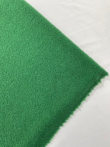 Mechanical Sherpa Stretch Polyester Sherpa Fabric - Black, Fuchsia, Green, Ivory/Beige, Sage Green, 58-60" Width (1 Yard)