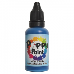 Poppy Paint Edible Confectionery Paint – 30 ml (Select Your Color)