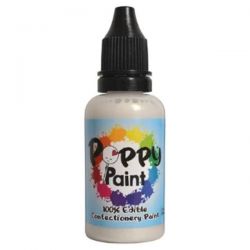 Poppy Paint Edible Confectionery Paint – 30 ml (Select Your Color)