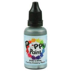 Poppy Paint Edible Confectionery Paint – 30 ml (Select Your Color)