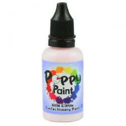 Poppy Paint Edible Confectionery Paint – 30 ml (Select Your Color)