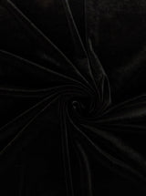 Black Stretch Velvet