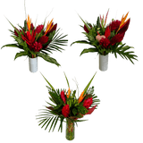 Medium Collection Tropical Bouquet Fresh Flower Arrangement