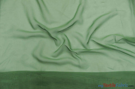 Polyester Chiffon Fabric - Super Soft, Flowy, Sheer, 58/60" Width, 100% Polyester (By The Continuous Yards & Bolts)