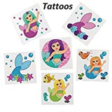 Oasis Supply Mermaid Cake Kit Topper Set, 10 piece set