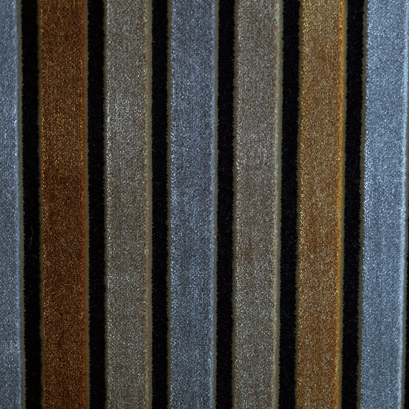 1 Yard Aiden Stripe Cut Velvet Upholstery Fabric 54 Inch Wide