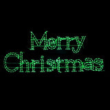 24" Merry Christmas RGBWW, 18'
