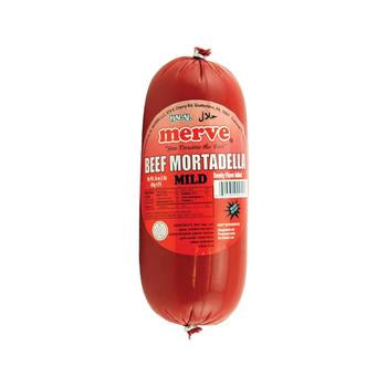 Merve Beef Mortadella 16 Oz