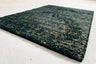 Hunter Green Kingston Faux Fur Rug - Golden Metallic Shimmery Design, 7'6" X 10'3" And 5' X 7' (1 Rug)