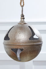 8” Metal Hanging Bell Ornament