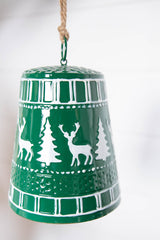 10” Metal Christmas Bell