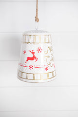 10” Metal Christmas Bell