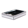 12" Metal/Glass Tray - Large