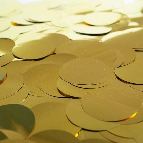 Gold Metallic Confetti