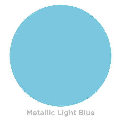 Confetti Light Blue Metallic