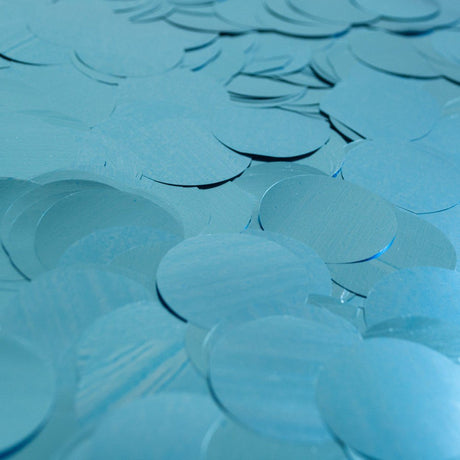 Confetti Light Blue Metallic