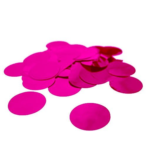 Magenta Metallic Confetti