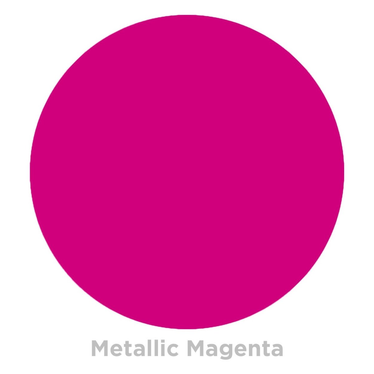 Confetti Magenta Metallic Circles