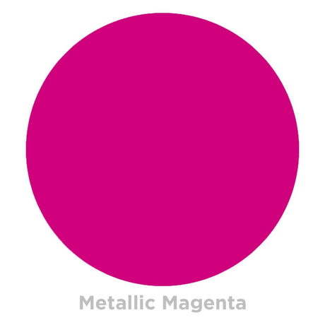 Confetti Magenta Metallic Circles