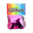 Confetti Magenta Metallic Circles