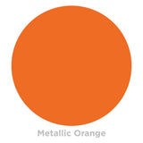 Confetti Orange Metallic Circles