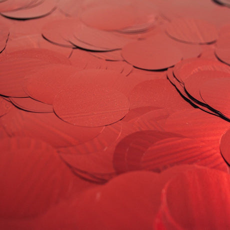 Confetti Red Metallic Confetti