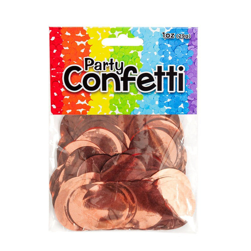 Rose Gold Metallic Confetti
