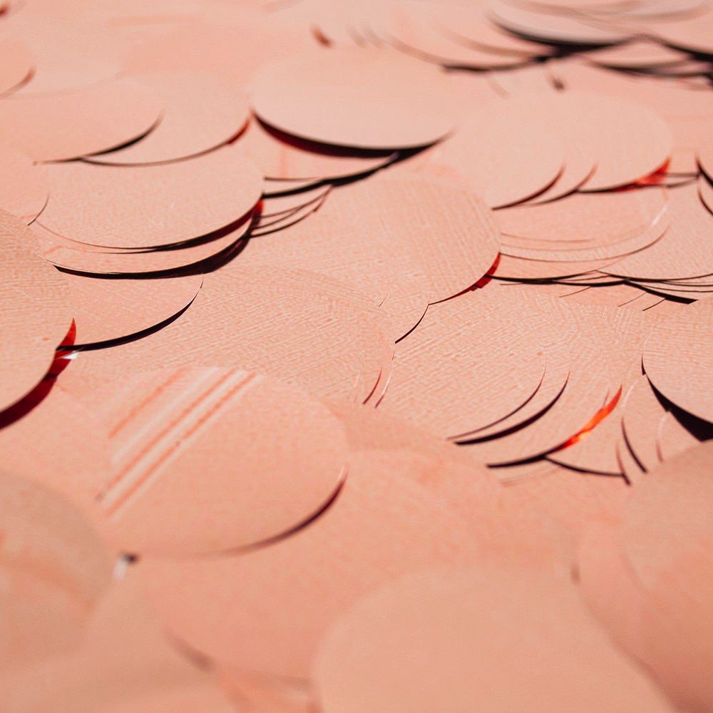 Rose Gold Metallic Confetti