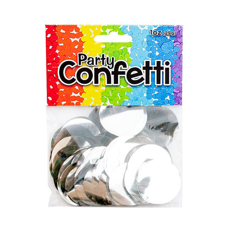 Silver Metallic Confetti
