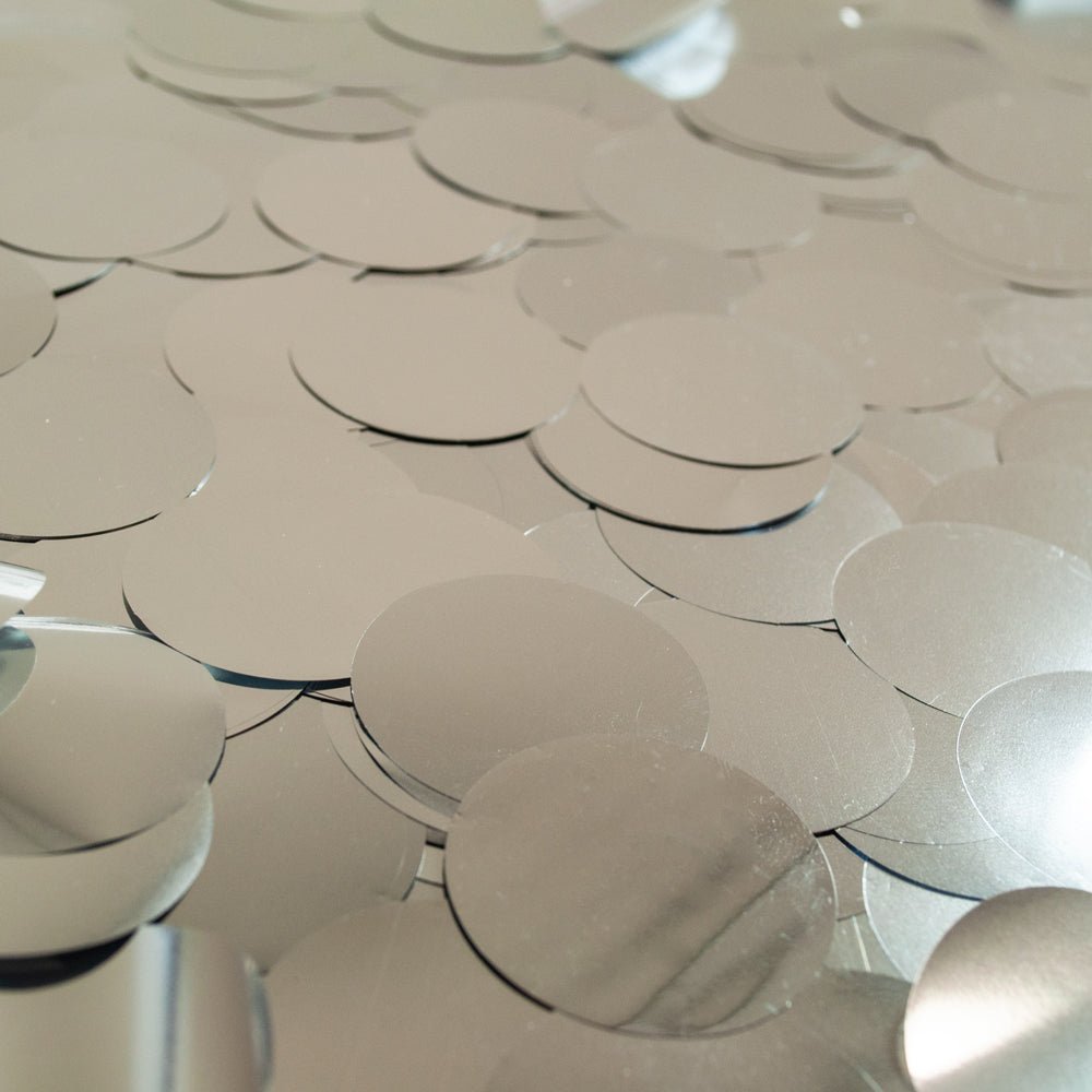 Silver Metallic Confetti