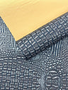 Metallic Gator Vinyl Fabric - Metallic Alligator Texture, 54" Width (1 Yard)