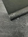 Metallic Gator Vinyl Fabric - Metallic Alligator Texture, 54" Width (1 Yard)