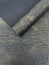 Metallic Gator Vinyl Fabric - Metallic Alligator Texture, 54" Width (1 Yard)