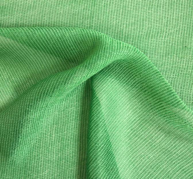 Metallic Moonlight Acetate Knit Fabric - Solid Green, 58/60" Width (1 Yard)
