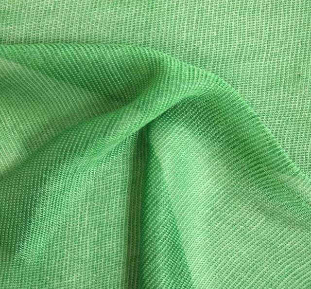 Metallic Moonlight Acetate Knit Fabric - Solid Green, 58/60" Width (1 Yard)
