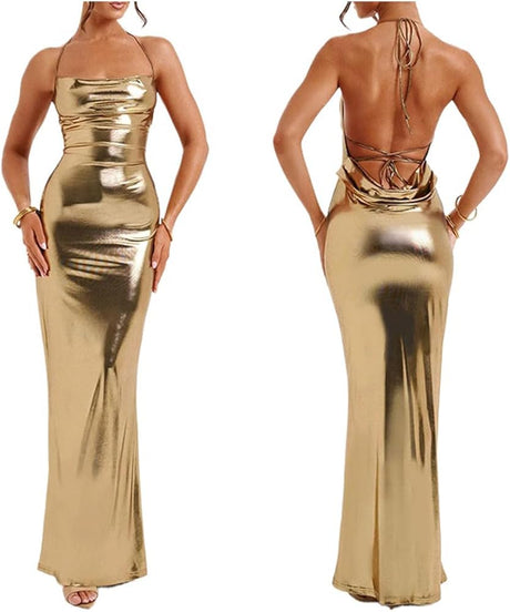 Metallic Spandex Foil Lame Fabric - Metallic Foil, 58/60" Width, 165 GSM, 0.45 MM, 25% Vertical Stretch, 10% Horizontal Stretch (1 Yard)