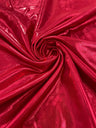 Metallic Spandex Foil Lame Fabric - Metallic Foil, 58/60" Width, 165 GSM, 0.45 MM, 25% Vertical Stretch, 10% Horizontal Stretch (1 Yard)